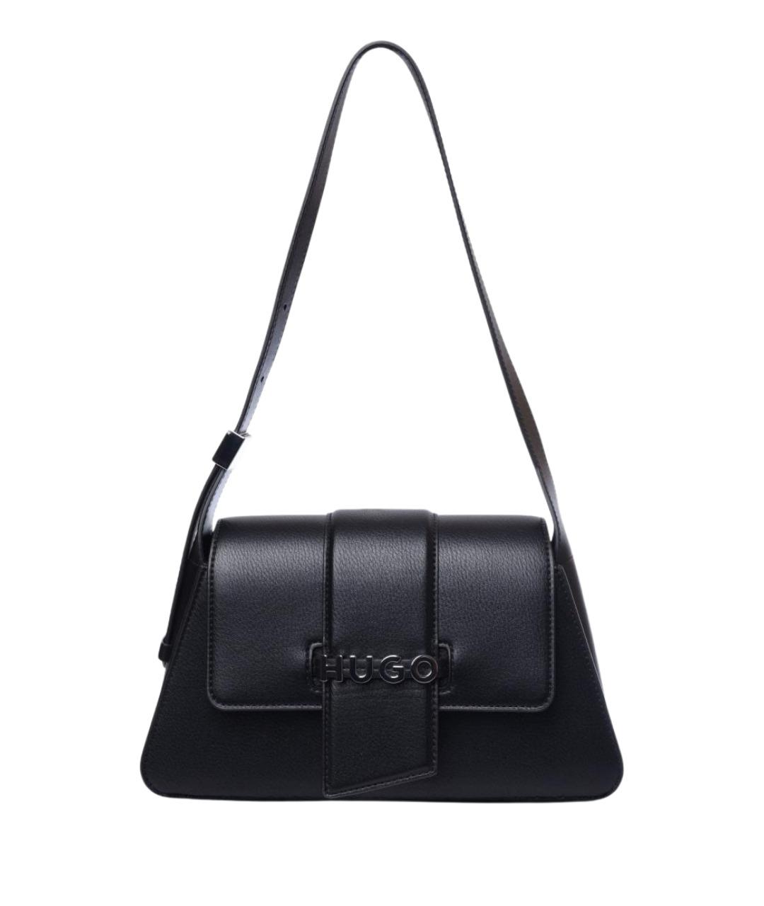HUGO Черная сумка через плечо, фото 1