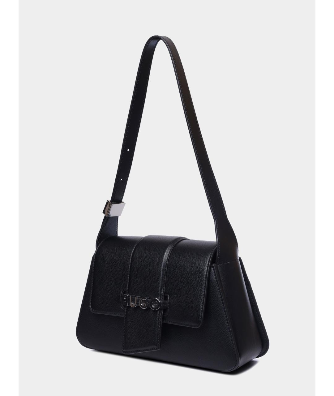 HUGO Черная сумка через плечо, фото 2
