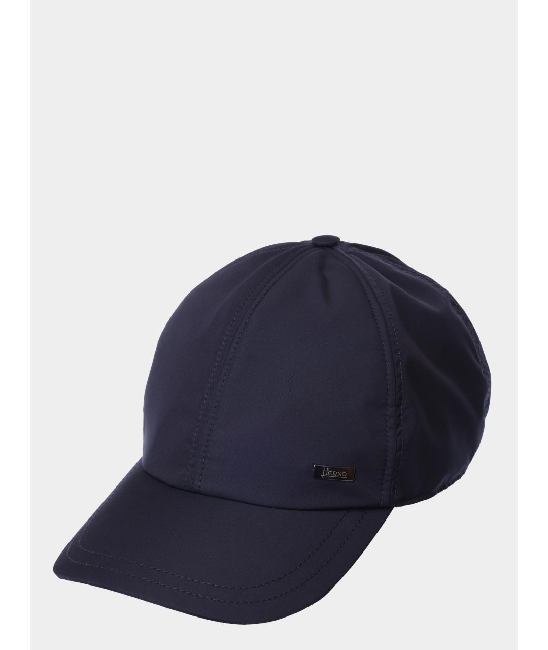 HERNO Темно-синяя кепка/бейсболка, фото 6
