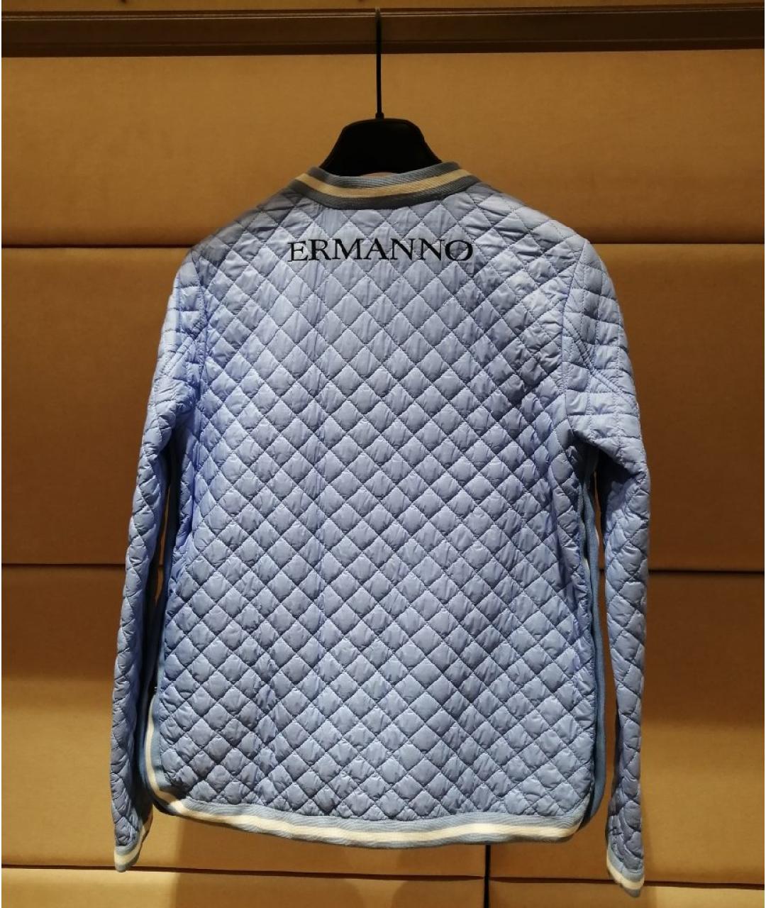 ERMANNO SCERVINO Голубая куртка, фото 2