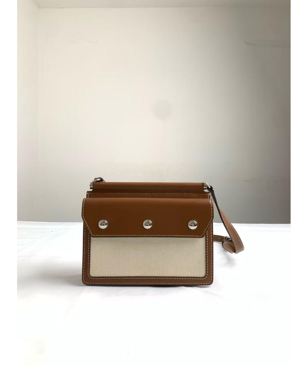 BURBERRY Коричневая сумка через плечо, фото 3