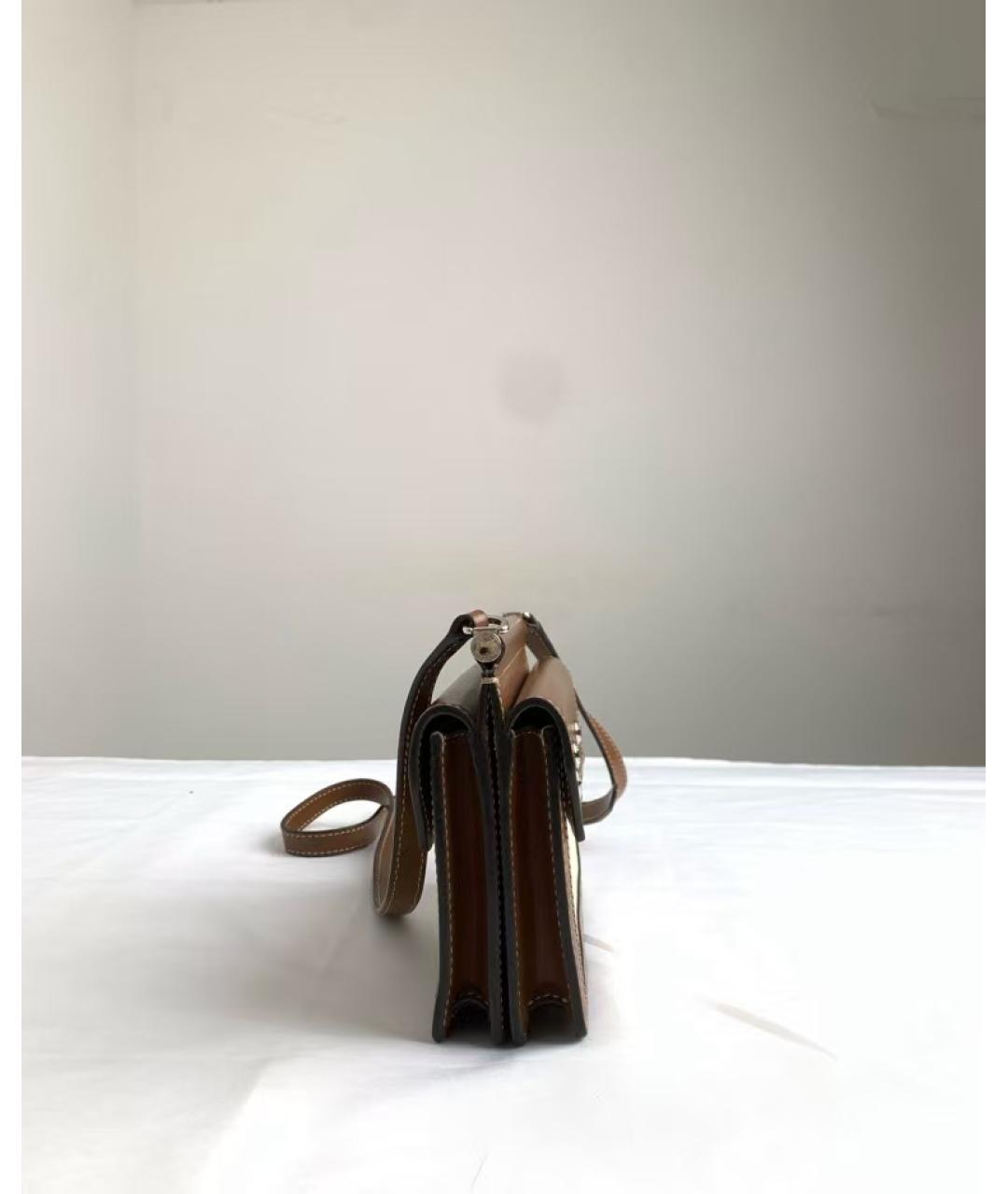 BURBERRY Коричневая сумка через плечо, фото 4