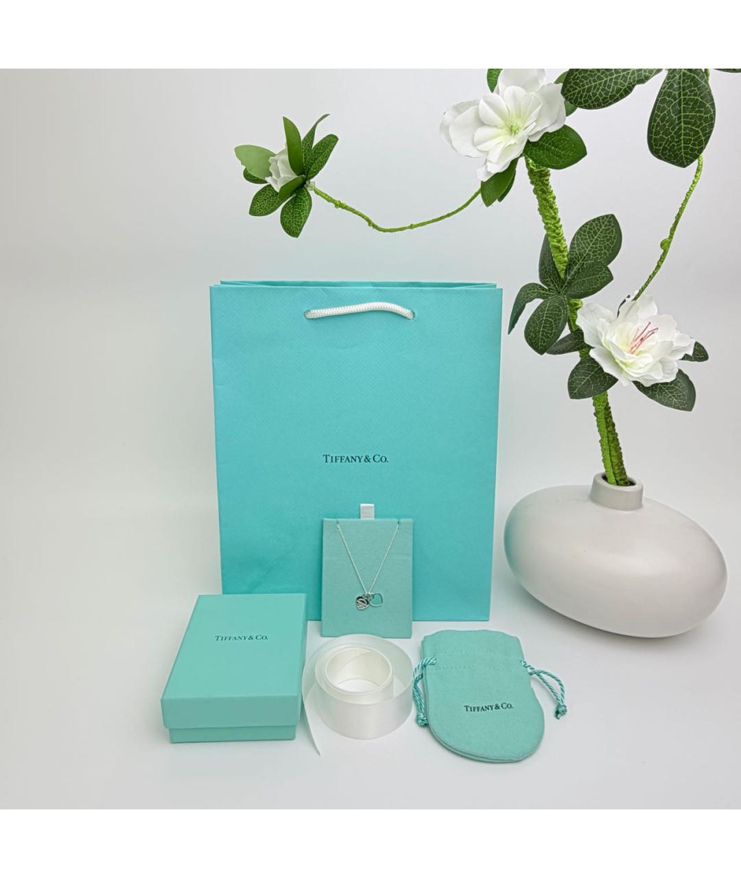 TIFFANY&CO Бирюзовое серебряное колье, фото 2