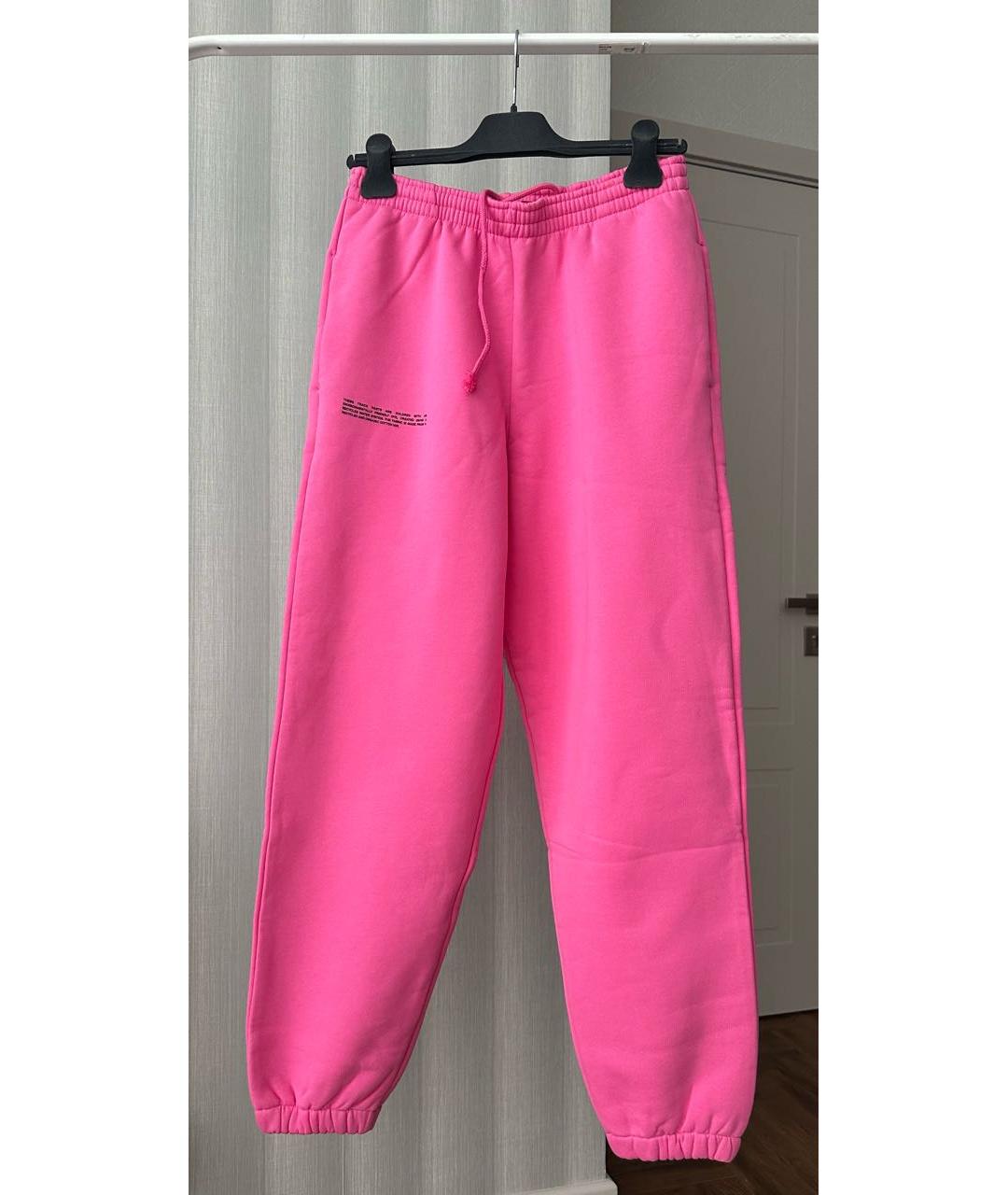 THE PANGAIA Розовый хлопковый костюм с брюками, фото 2