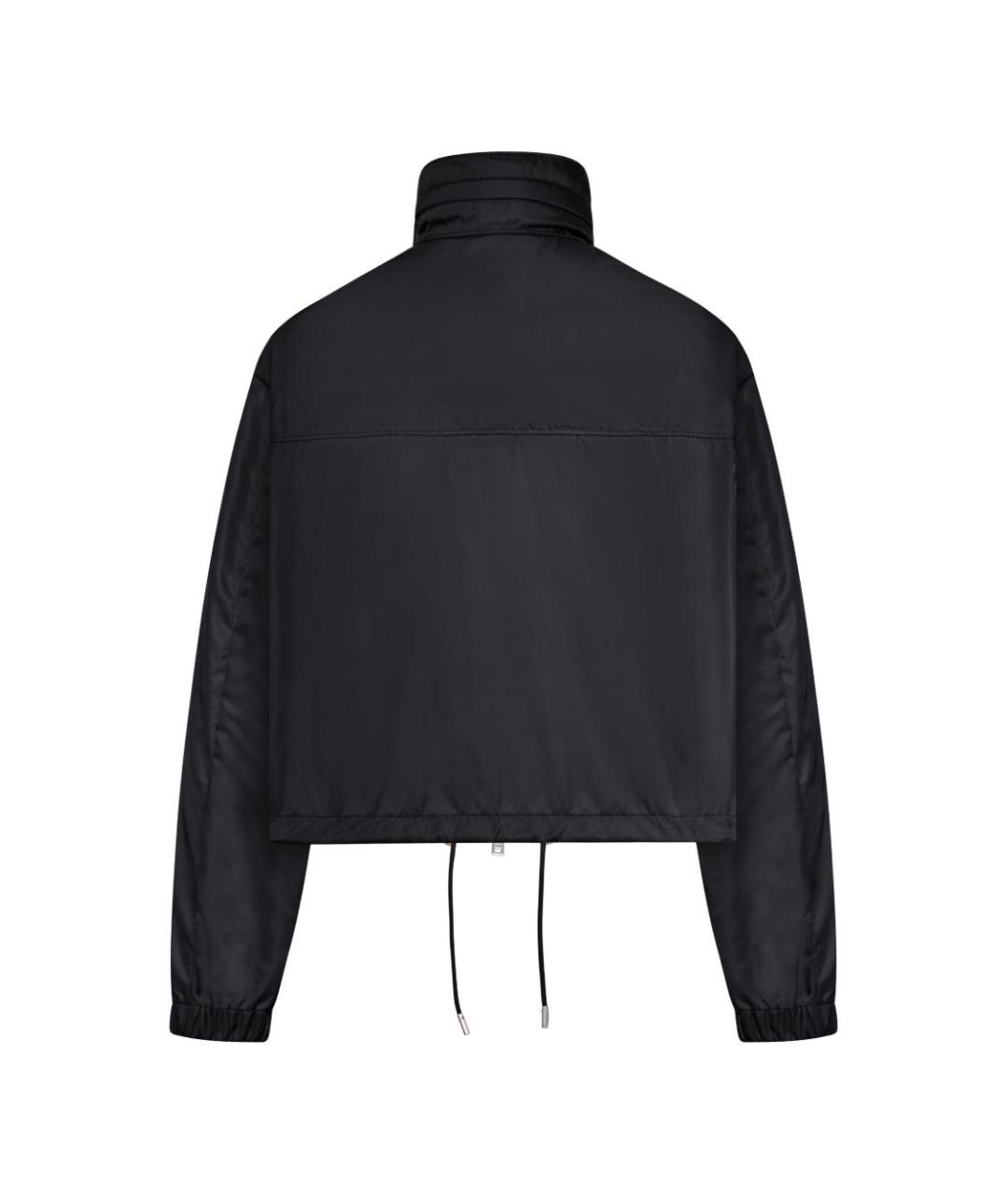 PRADA Черная полиамидовая куртка, фото 2