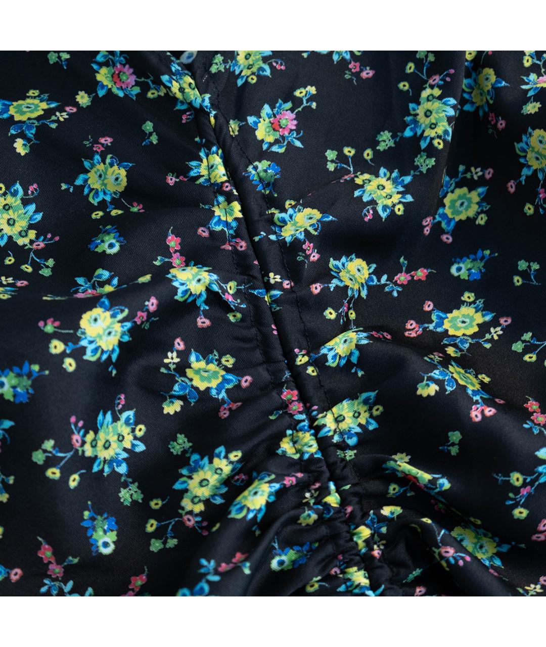 SANDRO Черное полиэстеровое повседневное платье, фото 4