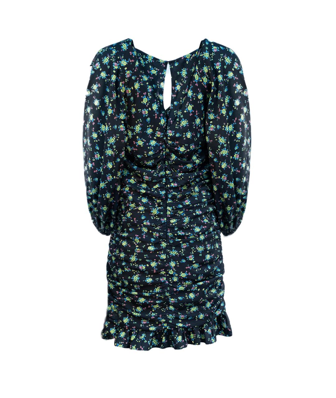 SANDRO Черное полиэстеровое повседневное платье, фото 2