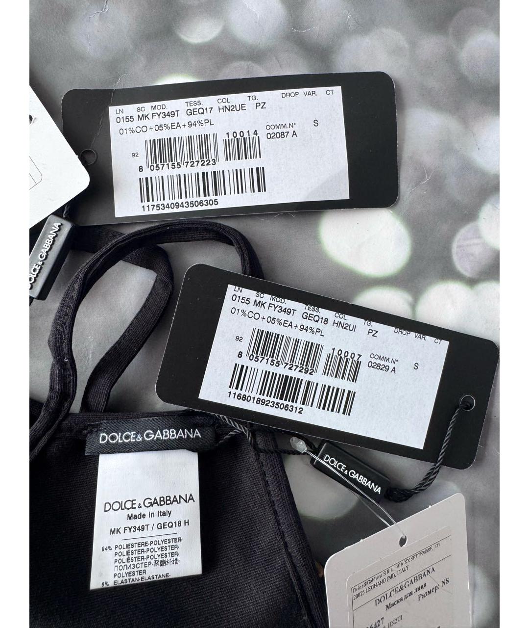 DOLCE&GABBANA Черный ободок, фото 6