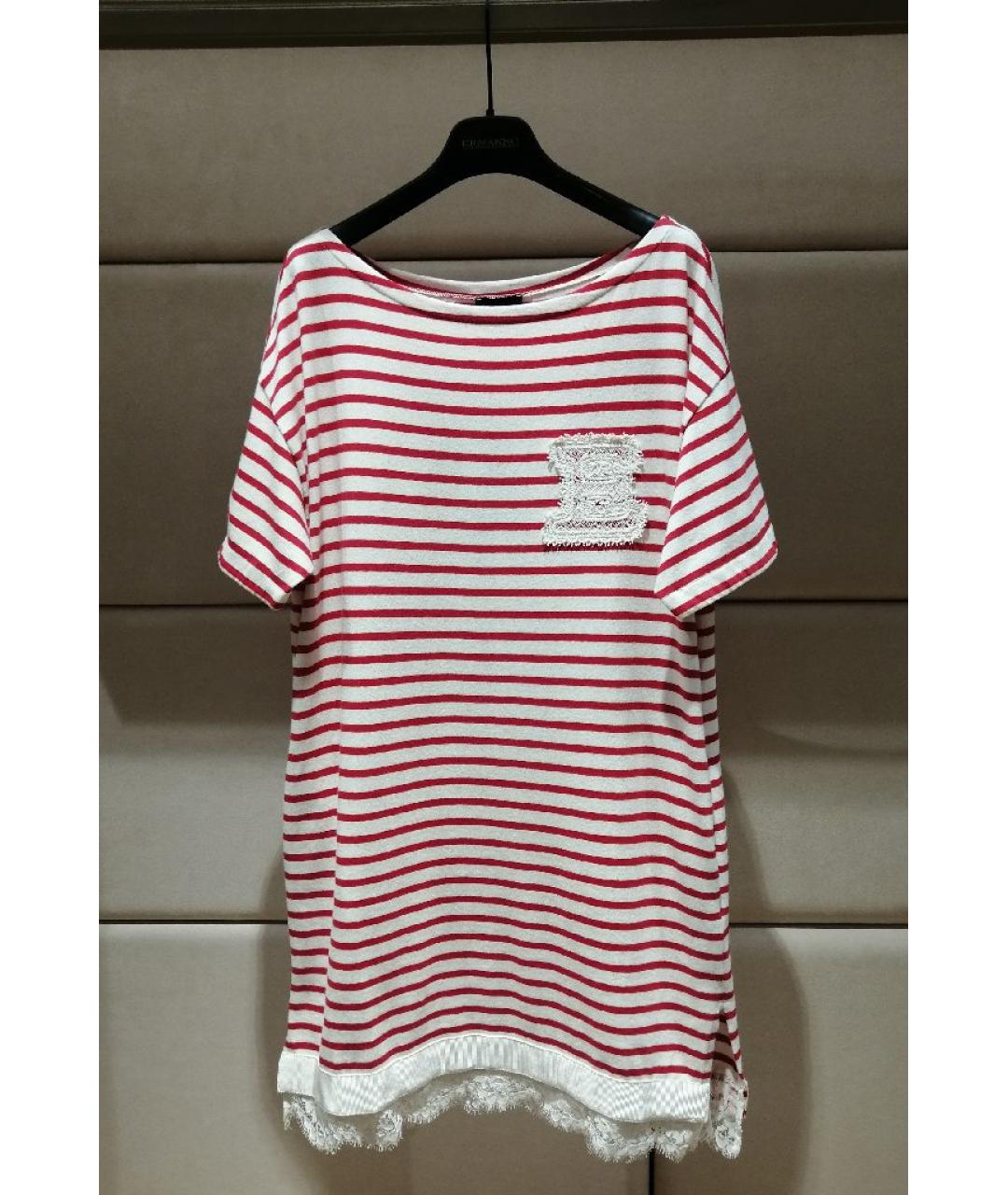 ERMANNO SCERVINO Мульти хлопковое повседневное платье, фото 3