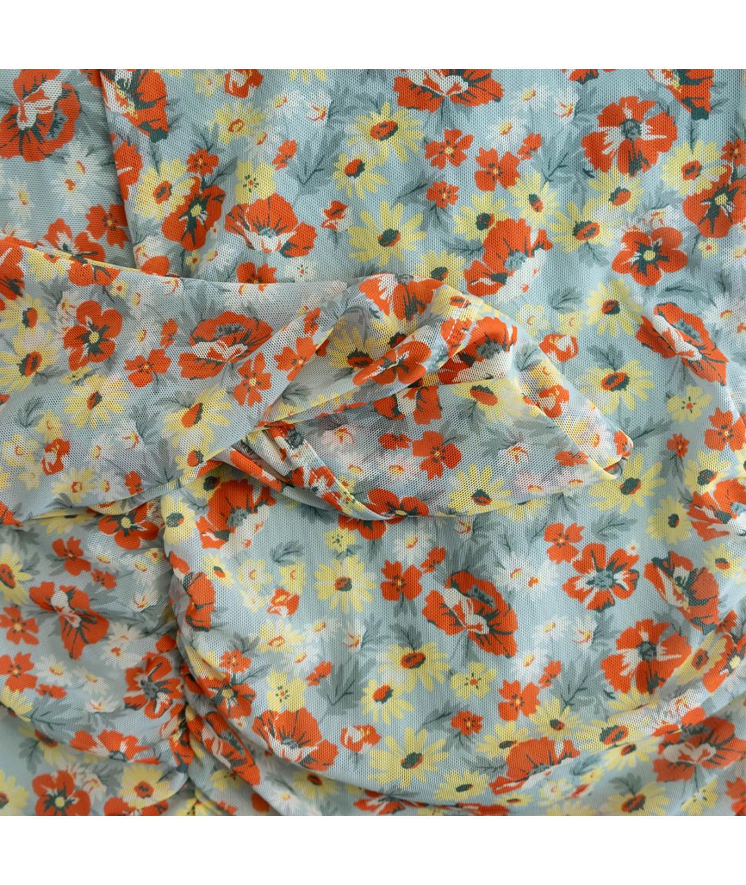 GANNI Мульти полиамидовое повседневное платье, фото 4