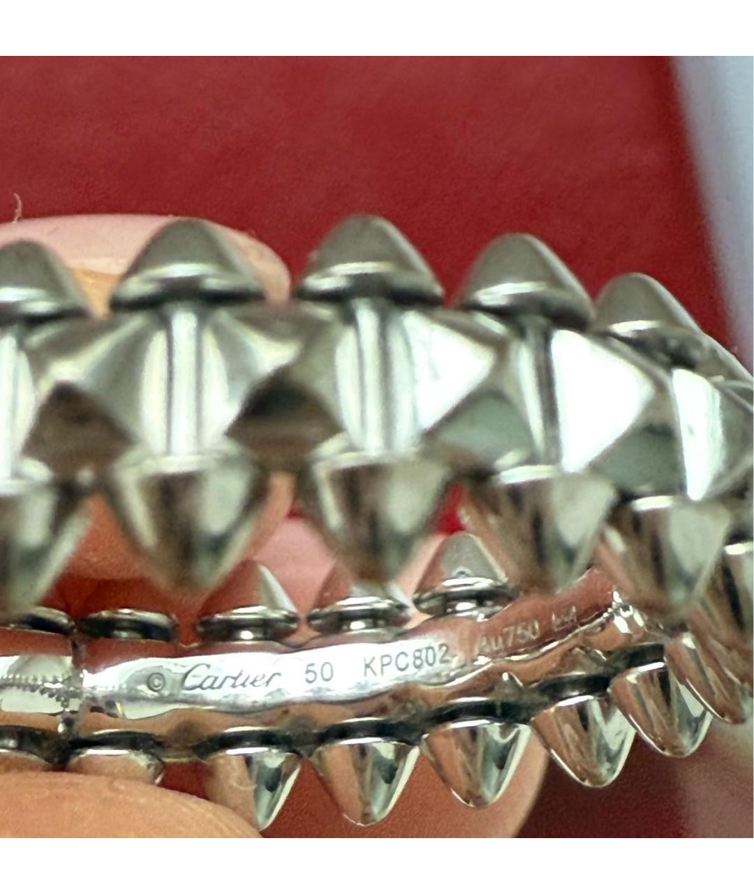 CARTIER Серебряное кольцо из белого золота, фото 6