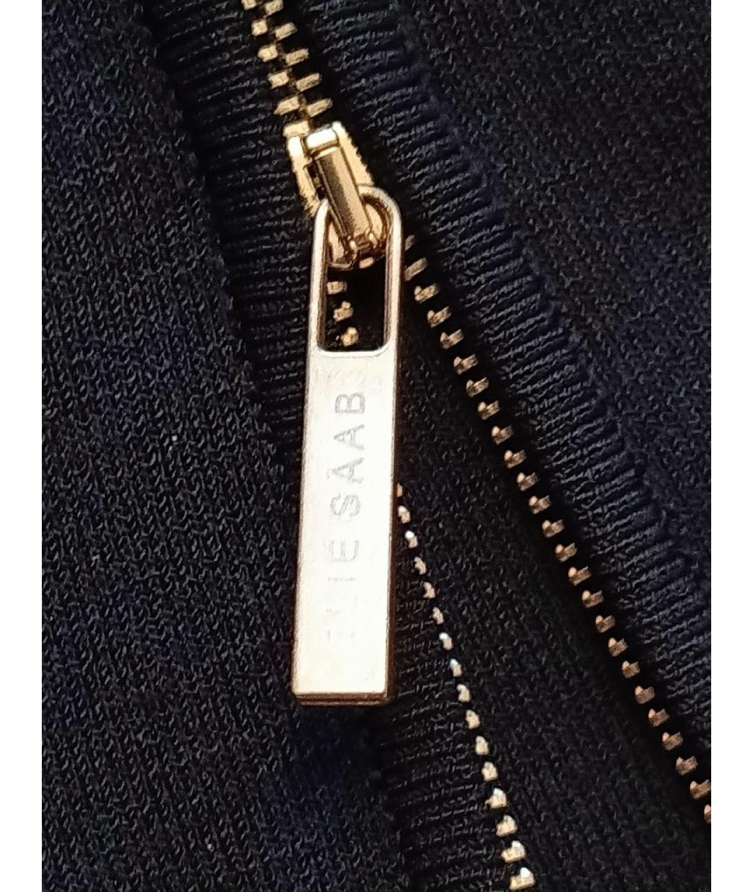 ELIE SAAB Черная вискозная юбка миди, фото 3