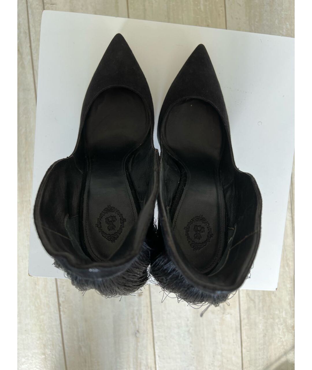 ALEKSANDER SIRADEKIAN Черные замшевые туфли, фото 3