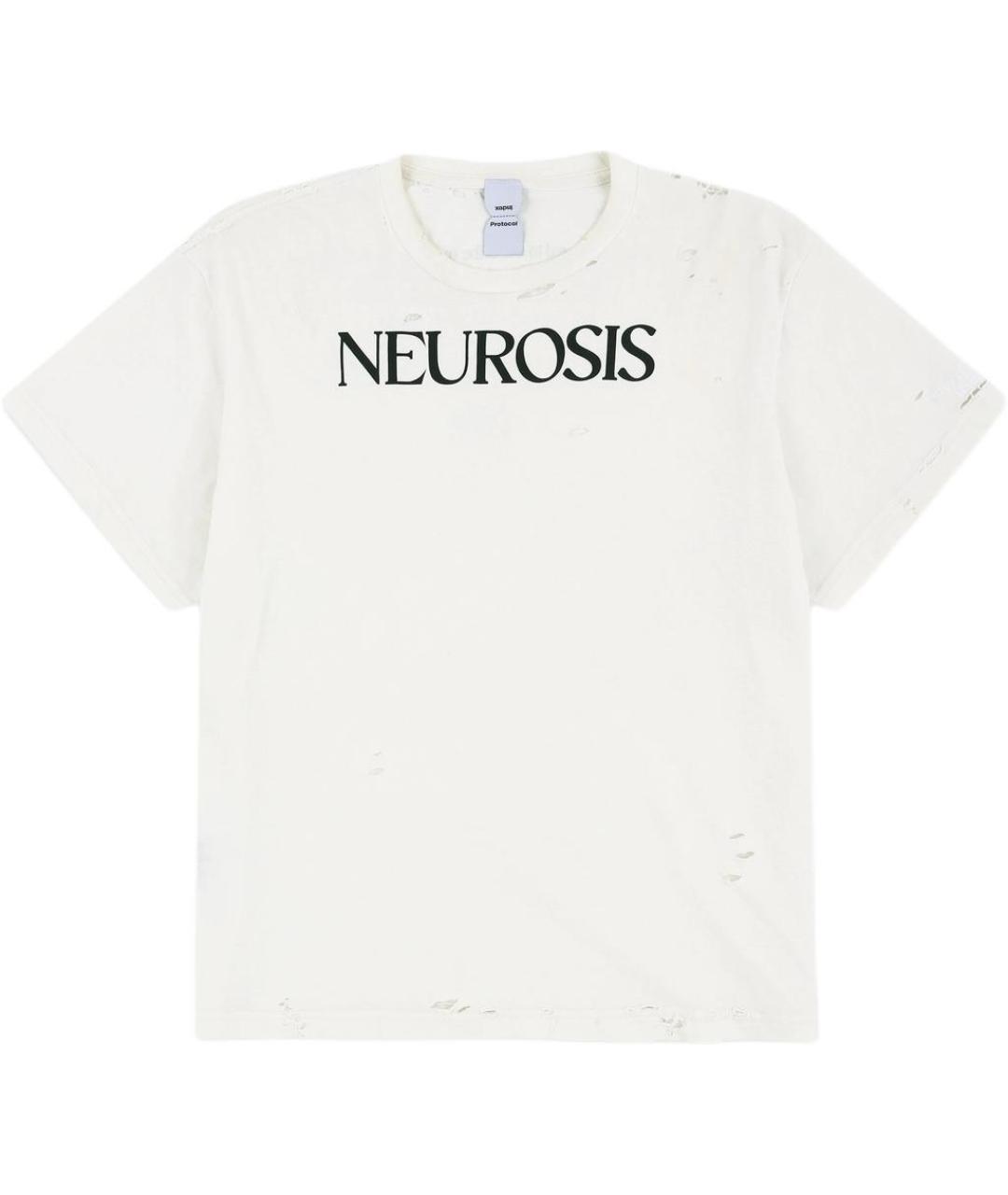 PROTOCOL INDEX Белая хлопковая футболка, фото 1