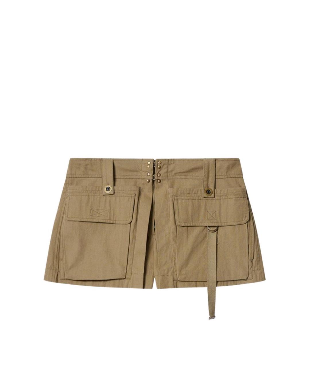 ISABEL MARANT Хаки шорты, фото 1