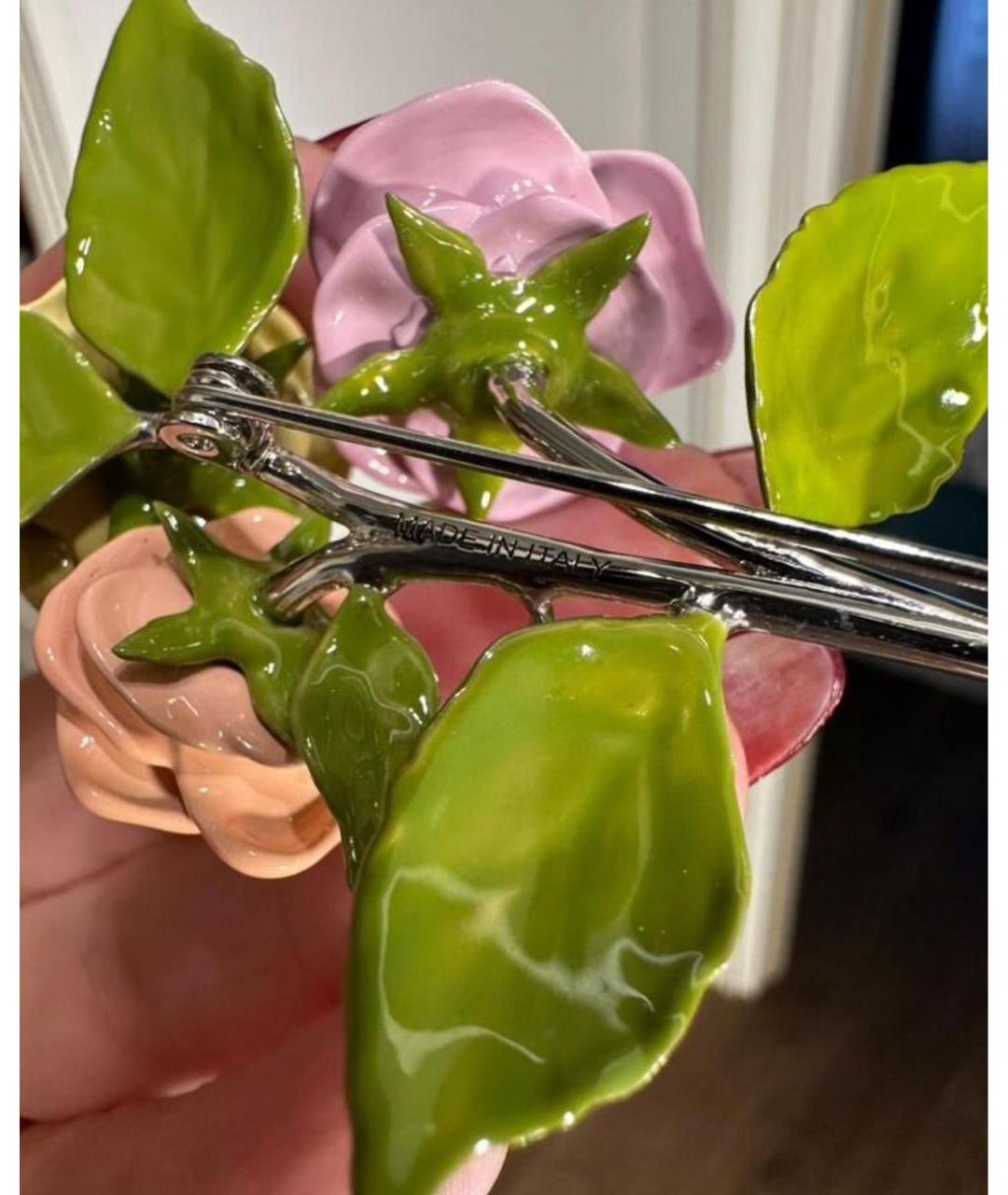 PRADA Мульти металлическая булавка / брошь, фото 4