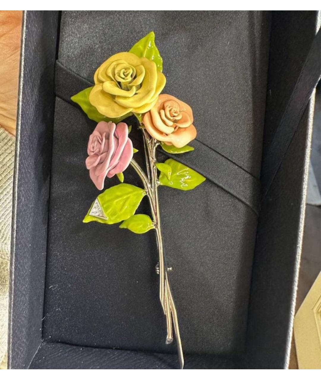 PRADA Мульти металлическая булавка / брошь, фото 2