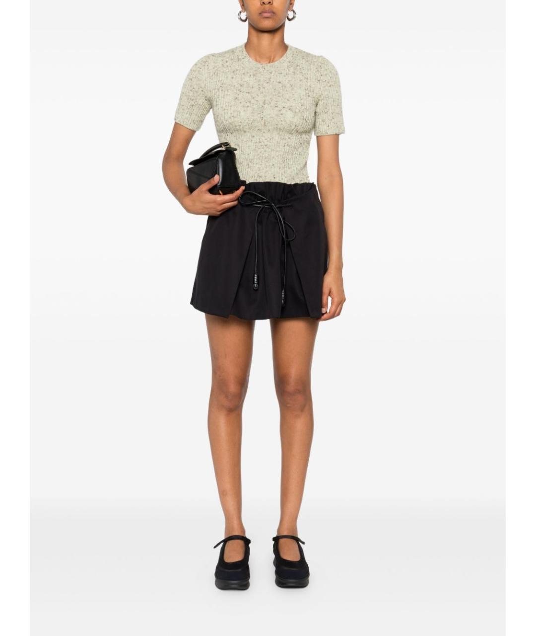 PRADA Зеленая шерстяная футболка, фото 3