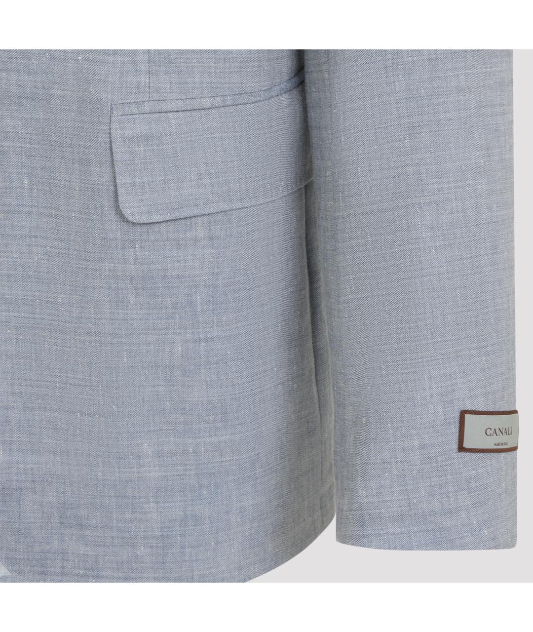 CANALI Голубой классический костюм, фото 5