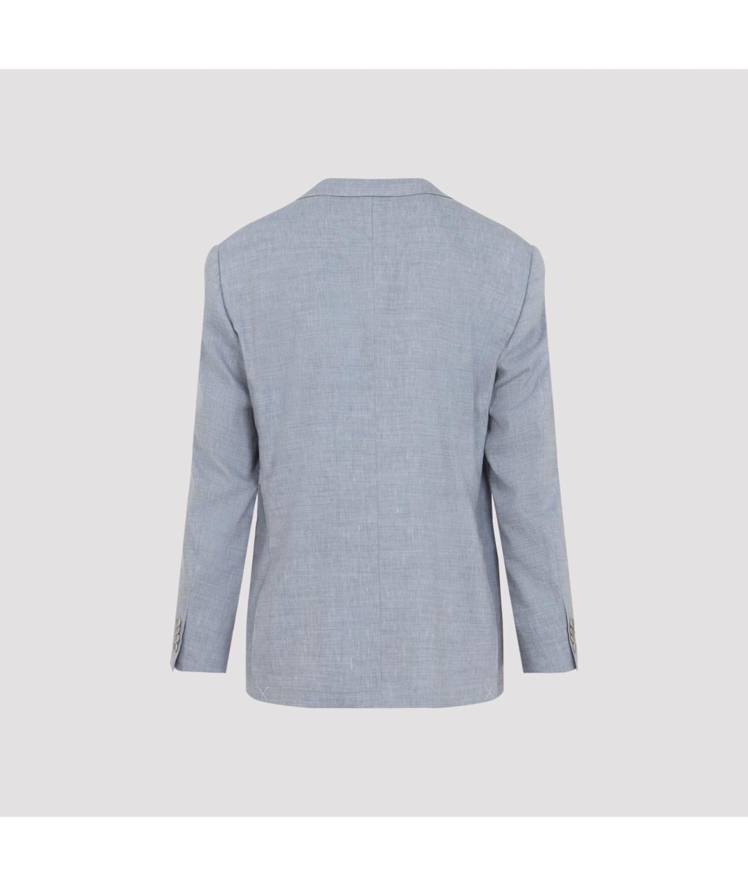 CANALI Голубой классический костюм, фото 3