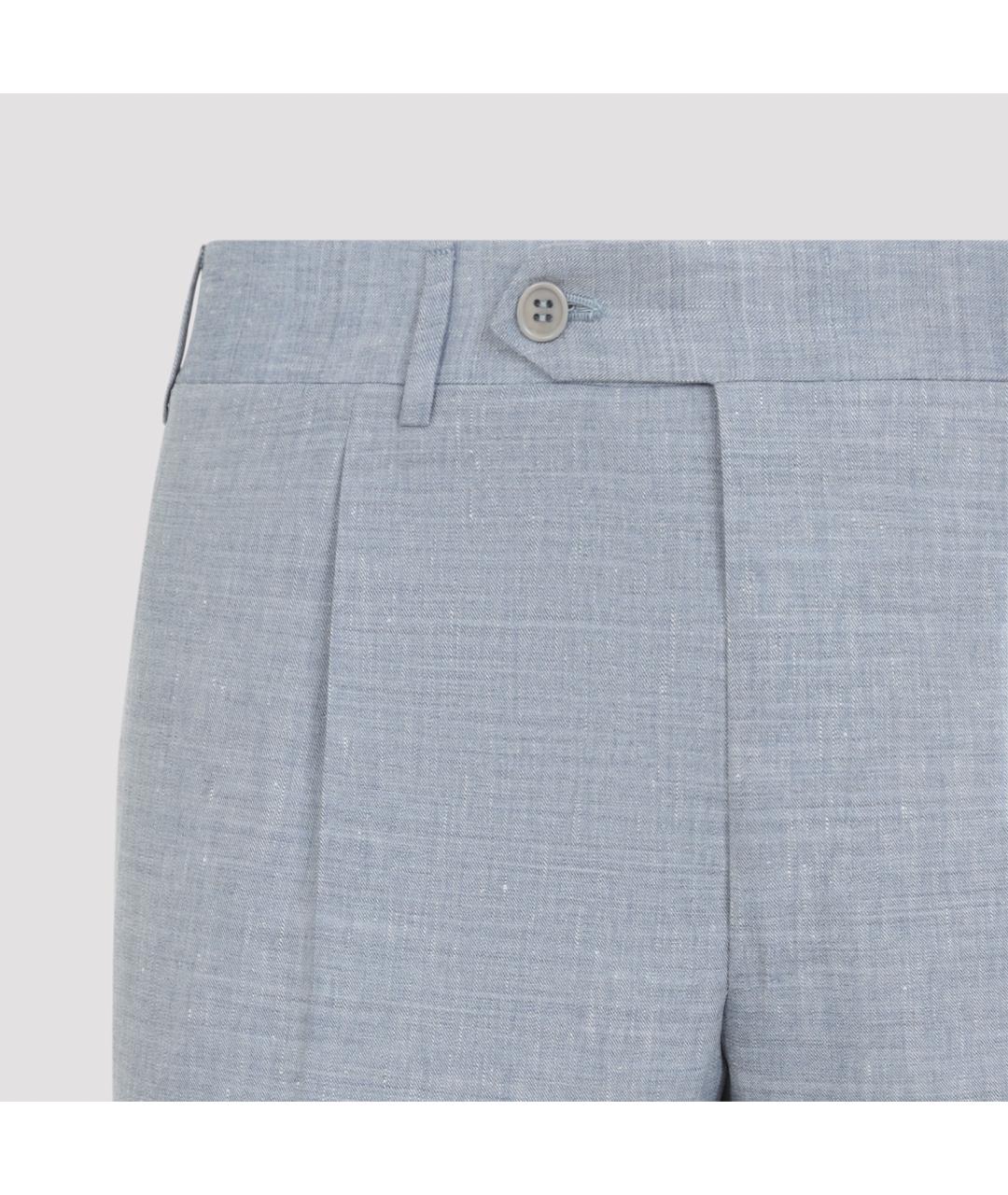 CANALI Голубой классический костюм, фото 2