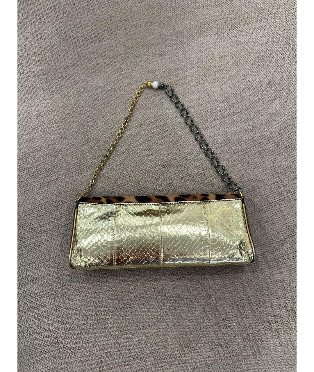 DOLCE&GABBANA Сумка с короткими ручками из экзотической кожи, фото 3