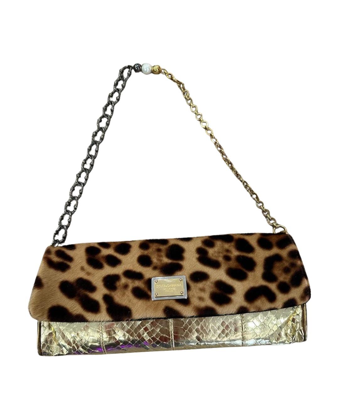 DOLCE&GABBANA Сумка с короткими ручками из экзотической кожи, фото 1