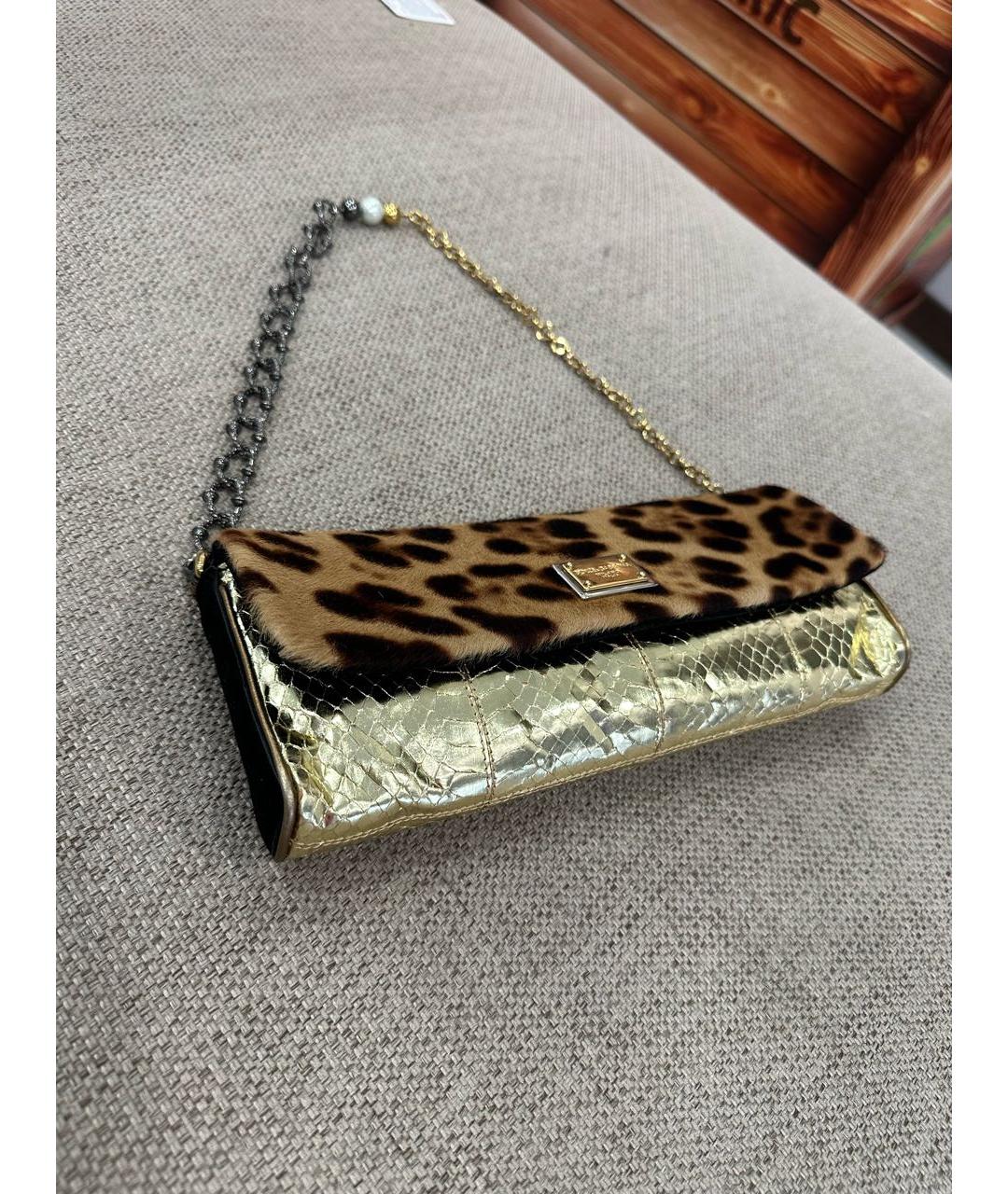 DOLCE&GABBANA Сумка с короткими ручками из экзотической кожи, фото 2