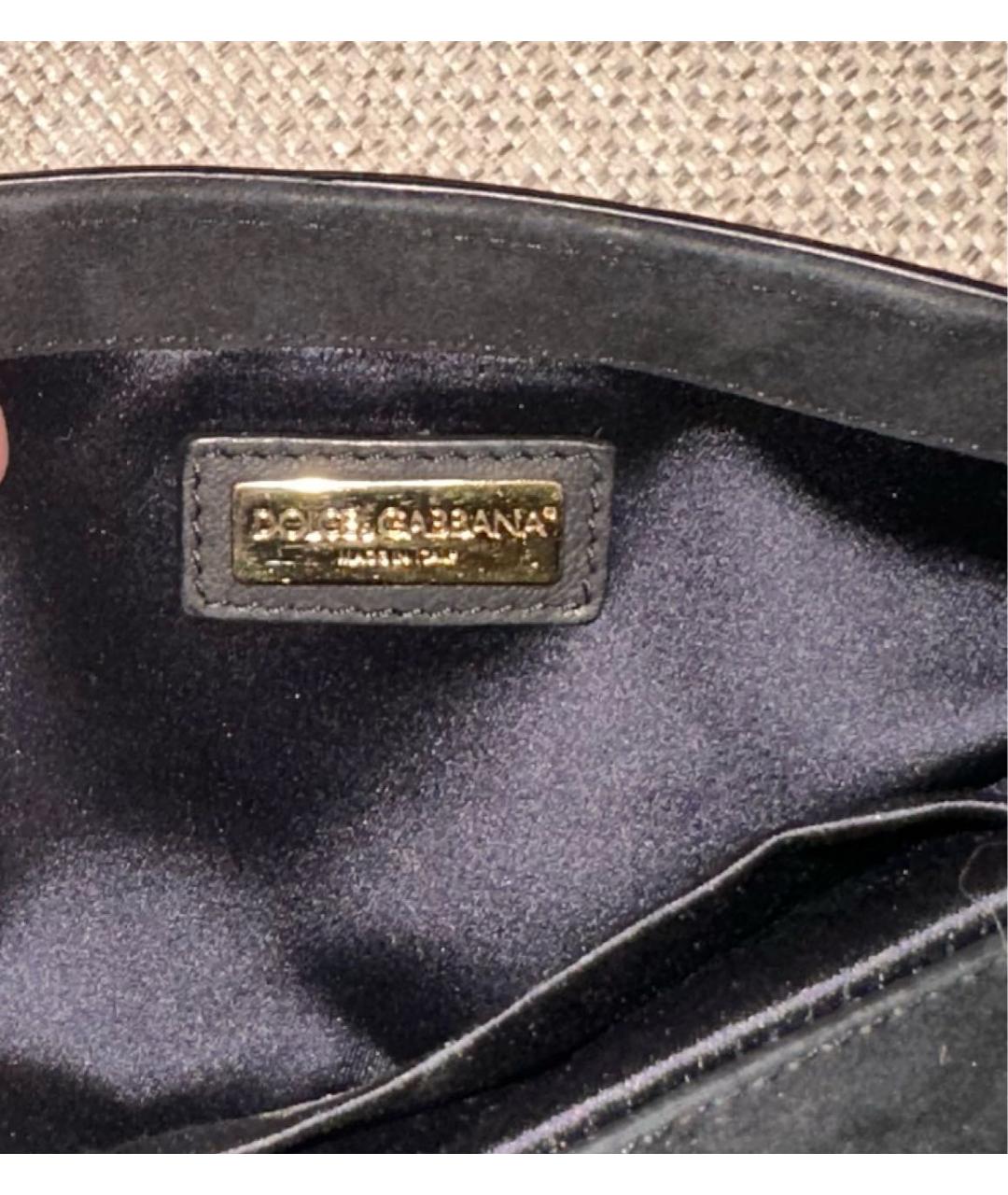 DOLCE&GABBANA Сумка с короткими ручками из экзотической кожи, фото 5