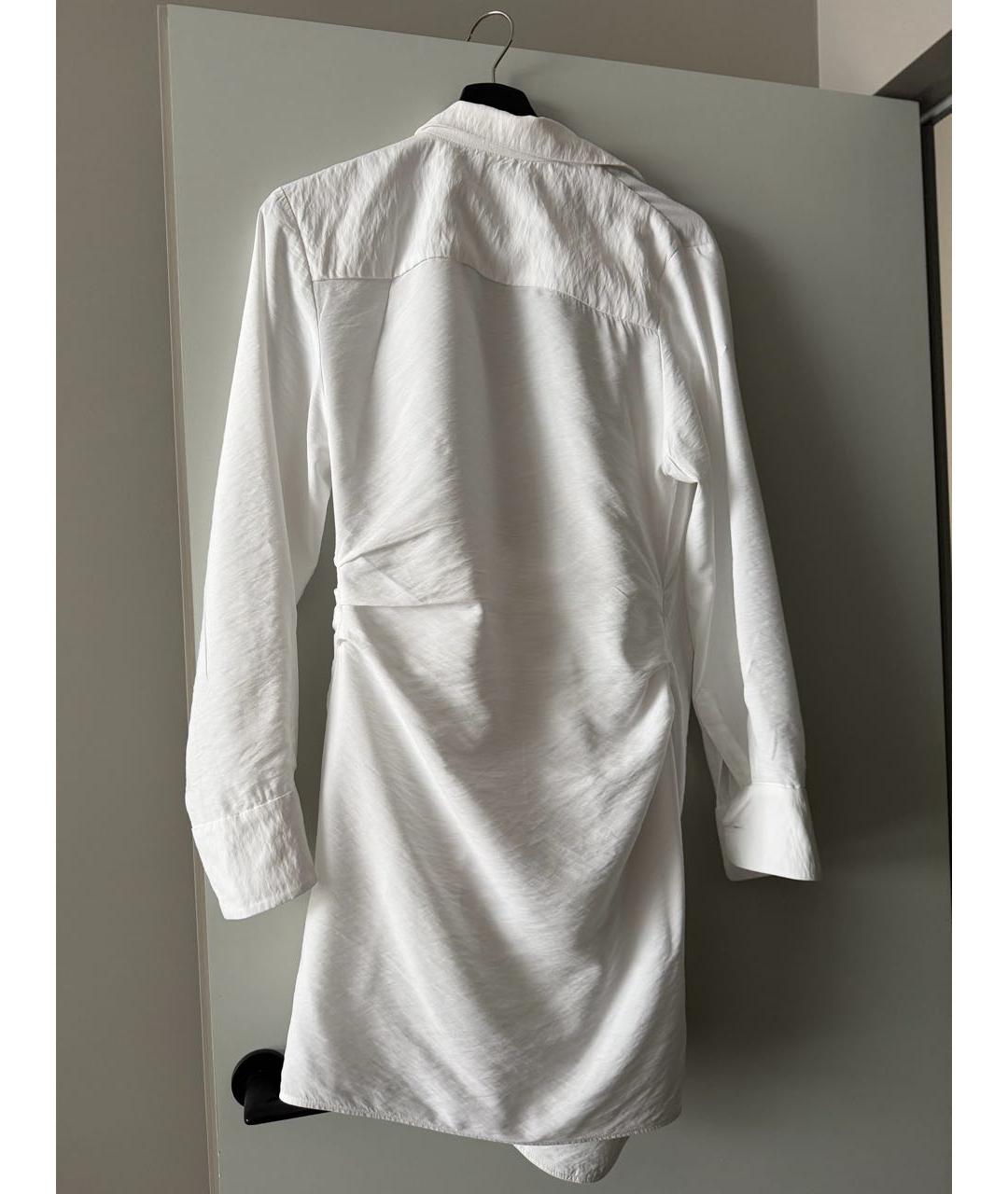 JACQUEMUS Белое льняное платье, фото 2