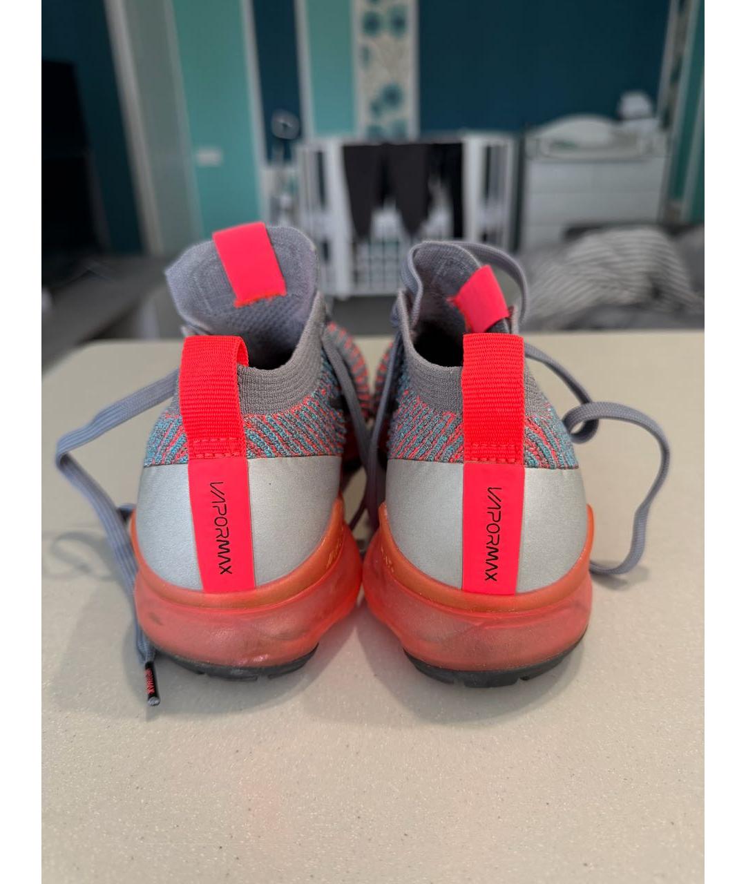 NIKE Серые текстильные кроссовки, фото 4