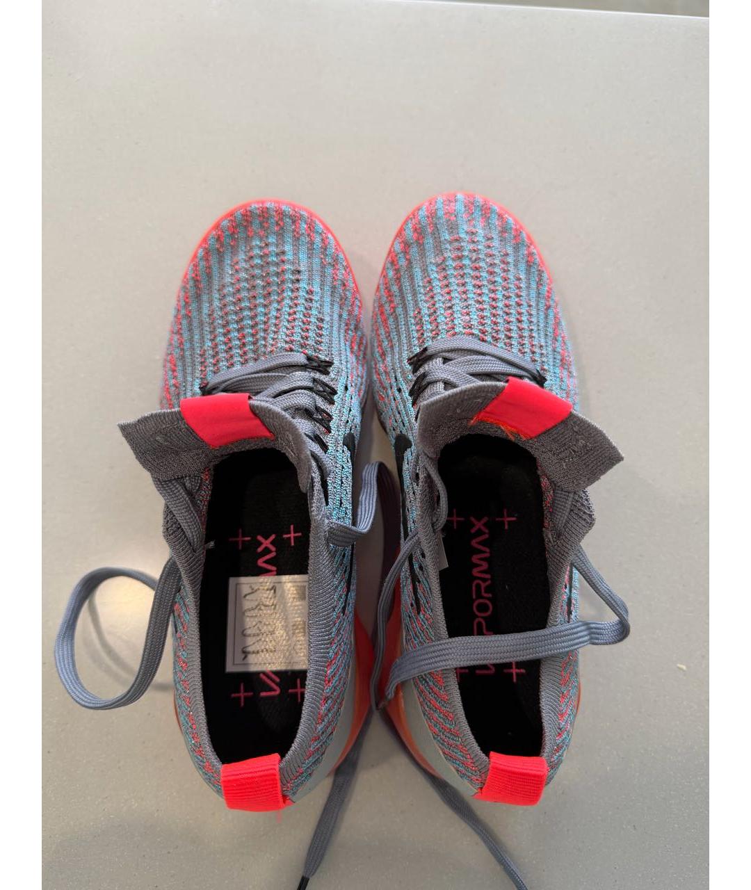 NIKE Серые текстильные кроссовки, фото 3