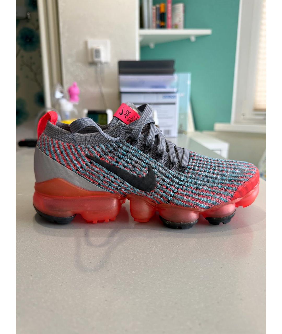 NIKE Серые текстильные кроссовки, фото 9