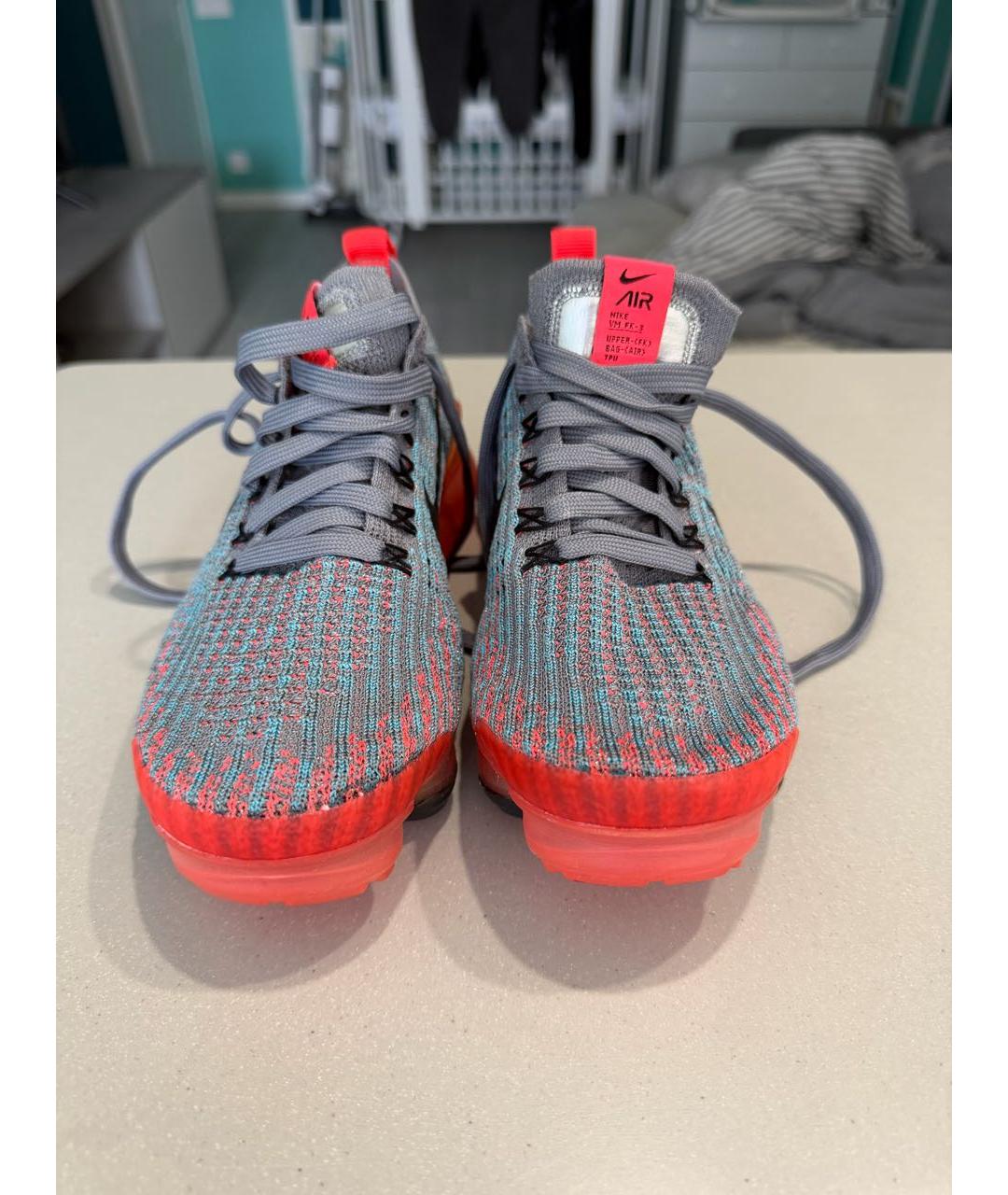 NIKE Серые текстильные кроссовки, фото 2