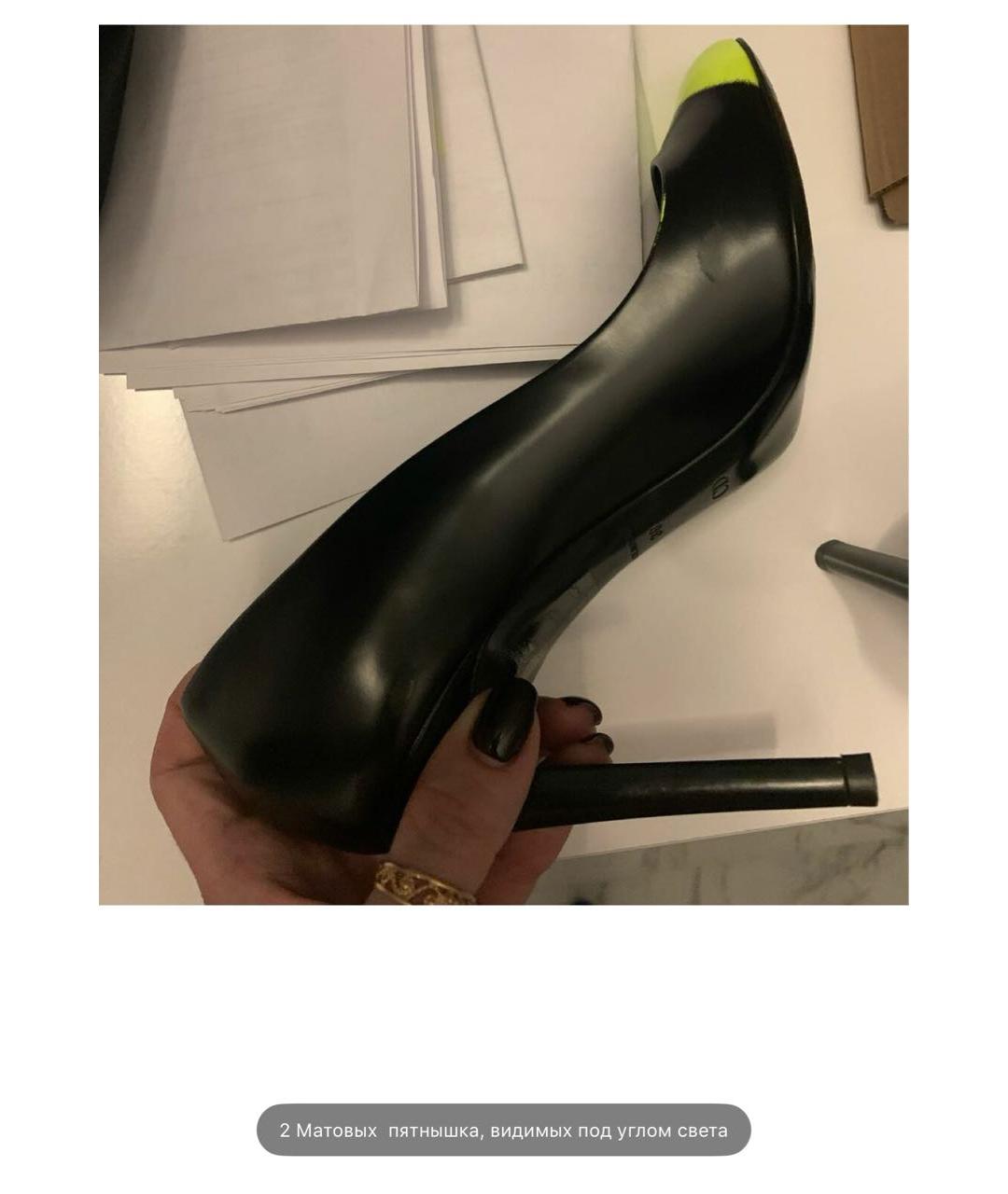 CHRISTIAN DIOR Мульти кожаные туфли, фото 7