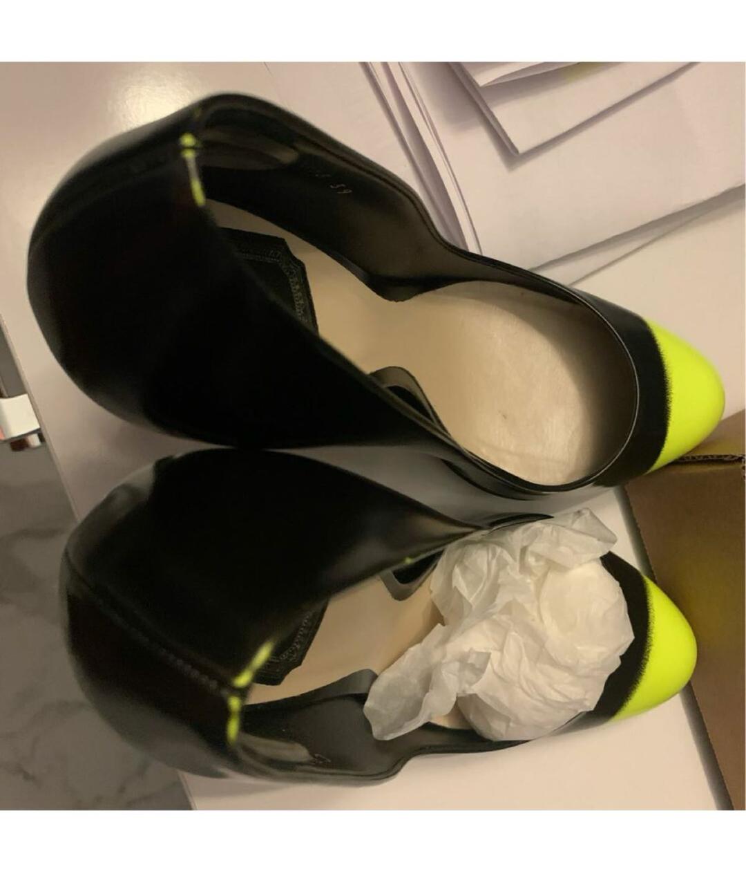 CHRISTIAN DIOR Мульти кожаные туфли, фото 8