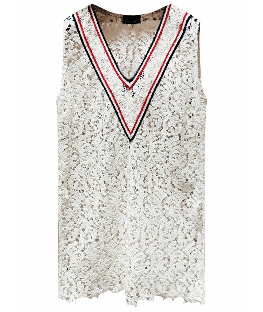 ERMANNO SCERVINO Мульти хлопковая майка, фото 1