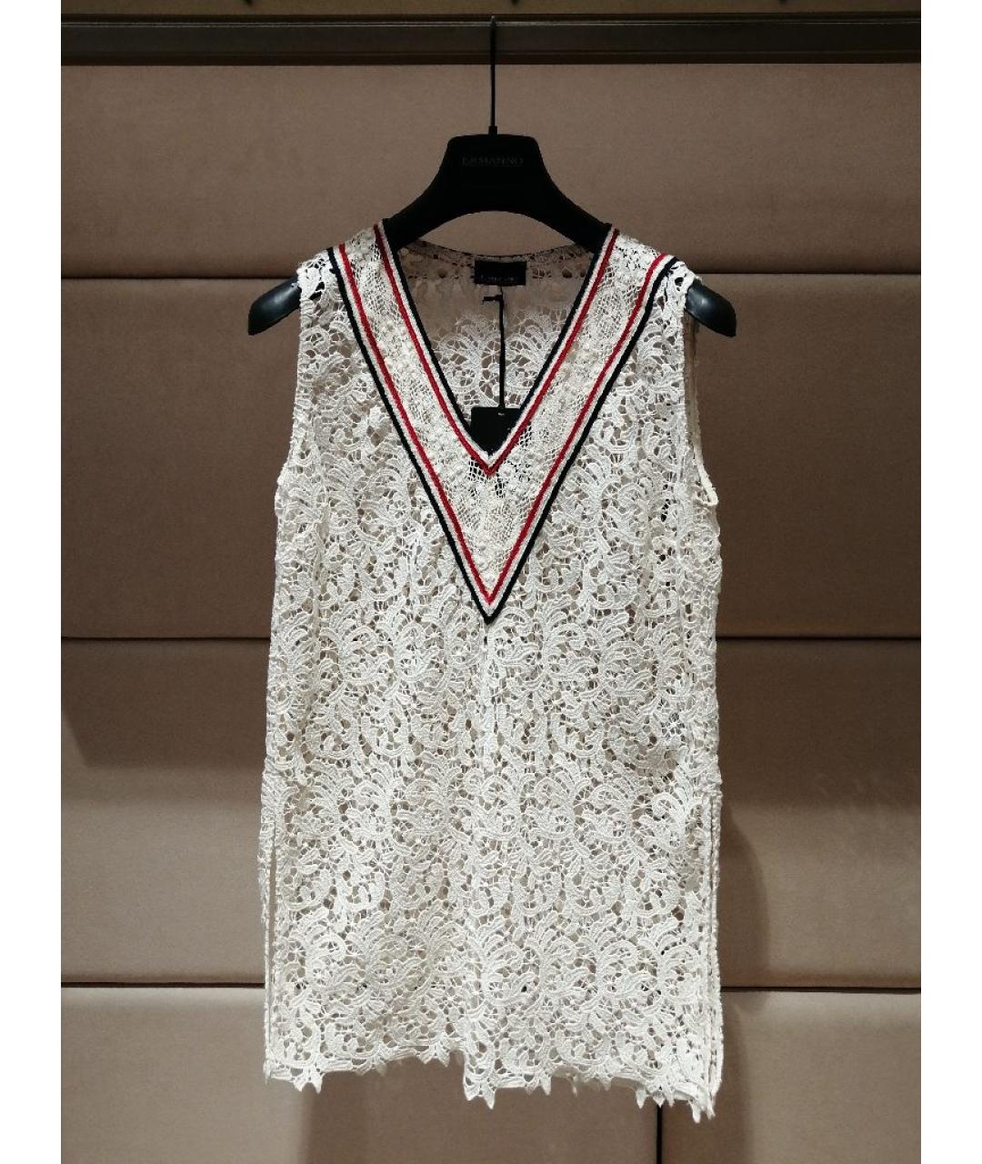 ERMANNO SCERVINO Мульти хлопковая майка, фото 3