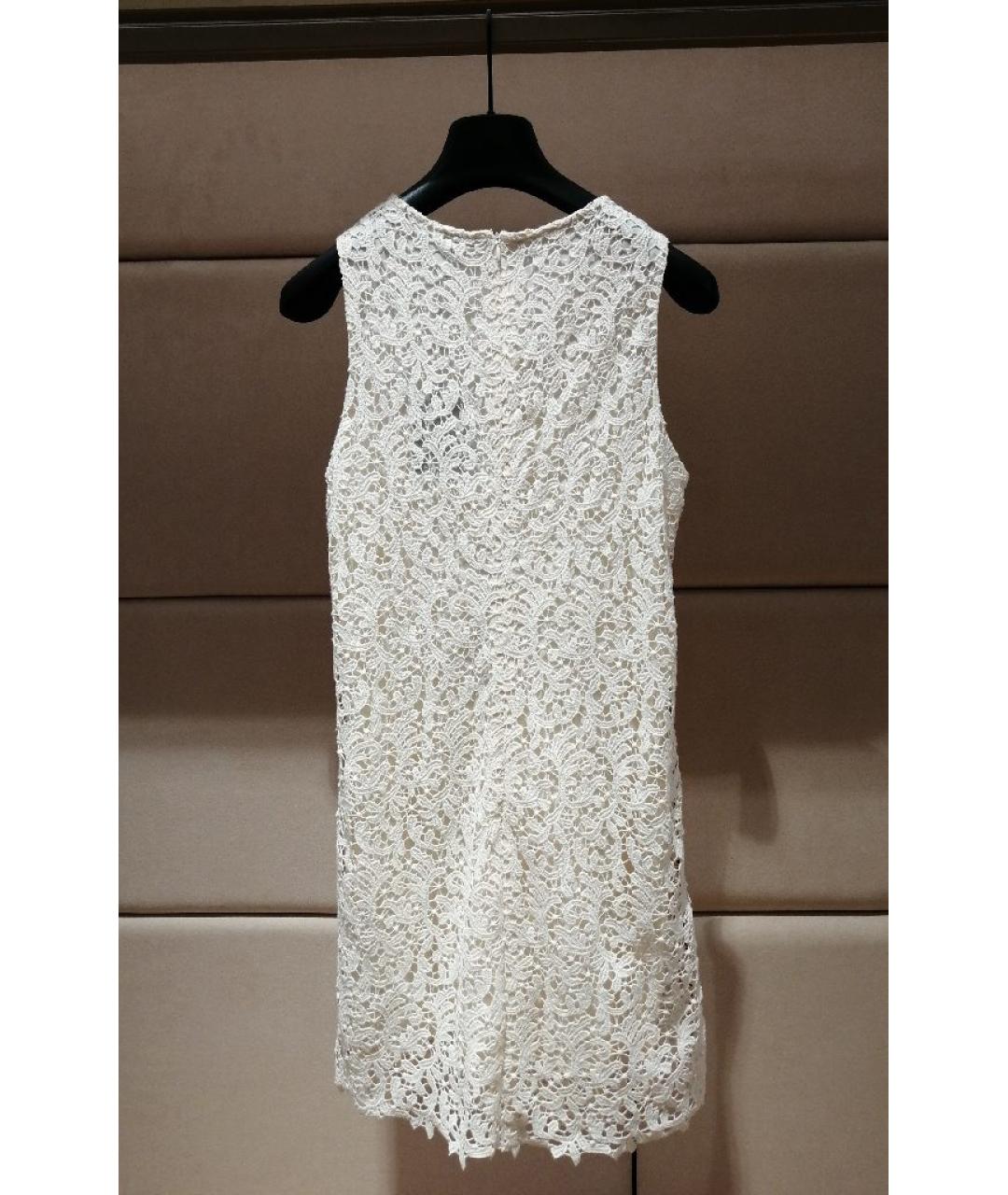 ERMANNO SCERVINO Бежевое хлопковое повседневное платье, фото 2