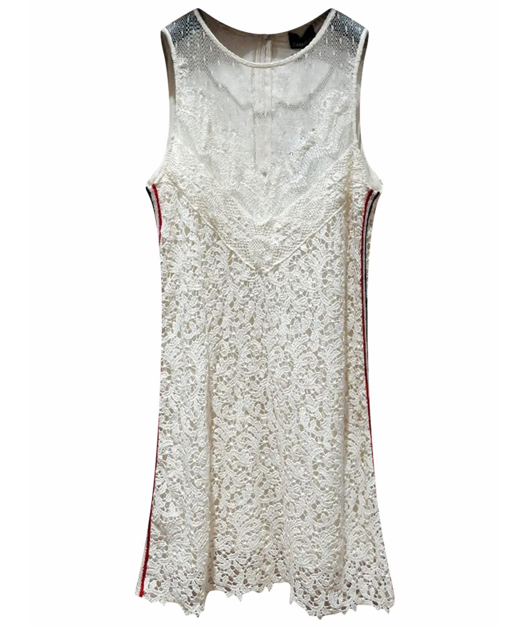 ERMANNO SCERVINO Бежевое хлопковое повседневное платье, фото 1