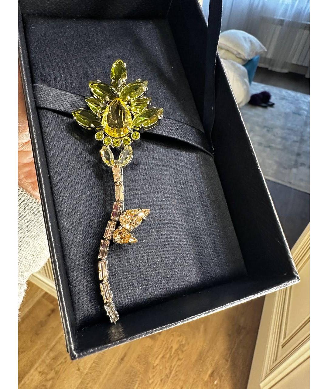 PRADA Мульти металлическая булавка / брошь, фото 7