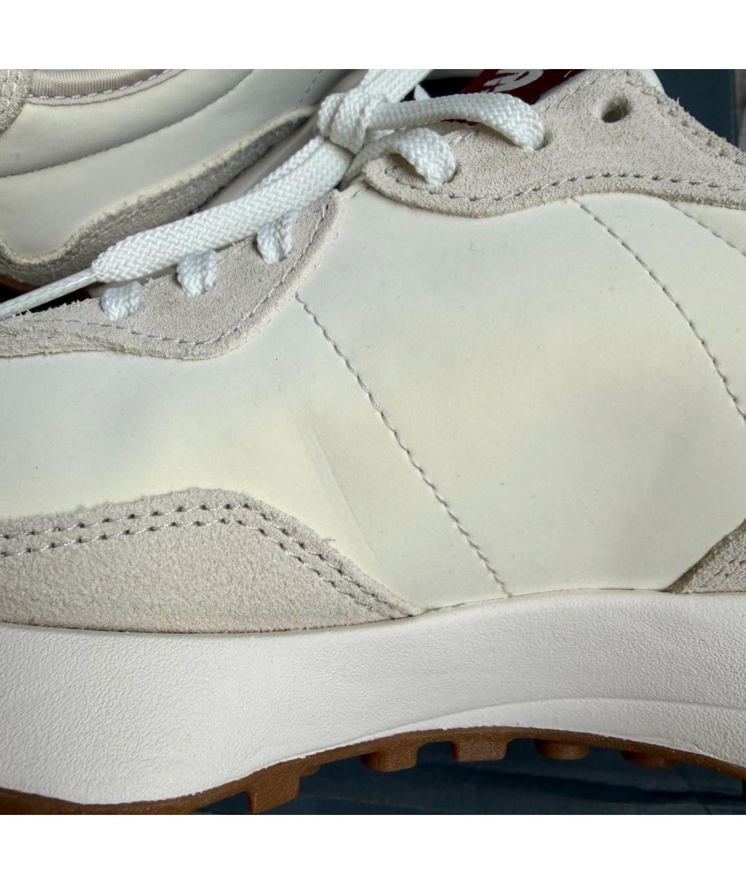 NEW BALANCE Бежевые замшевые кроссовки, фото 6