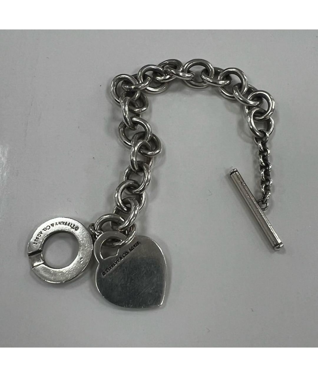 TIFFANY&CO Серебрянный серебряный браслет, фото 2