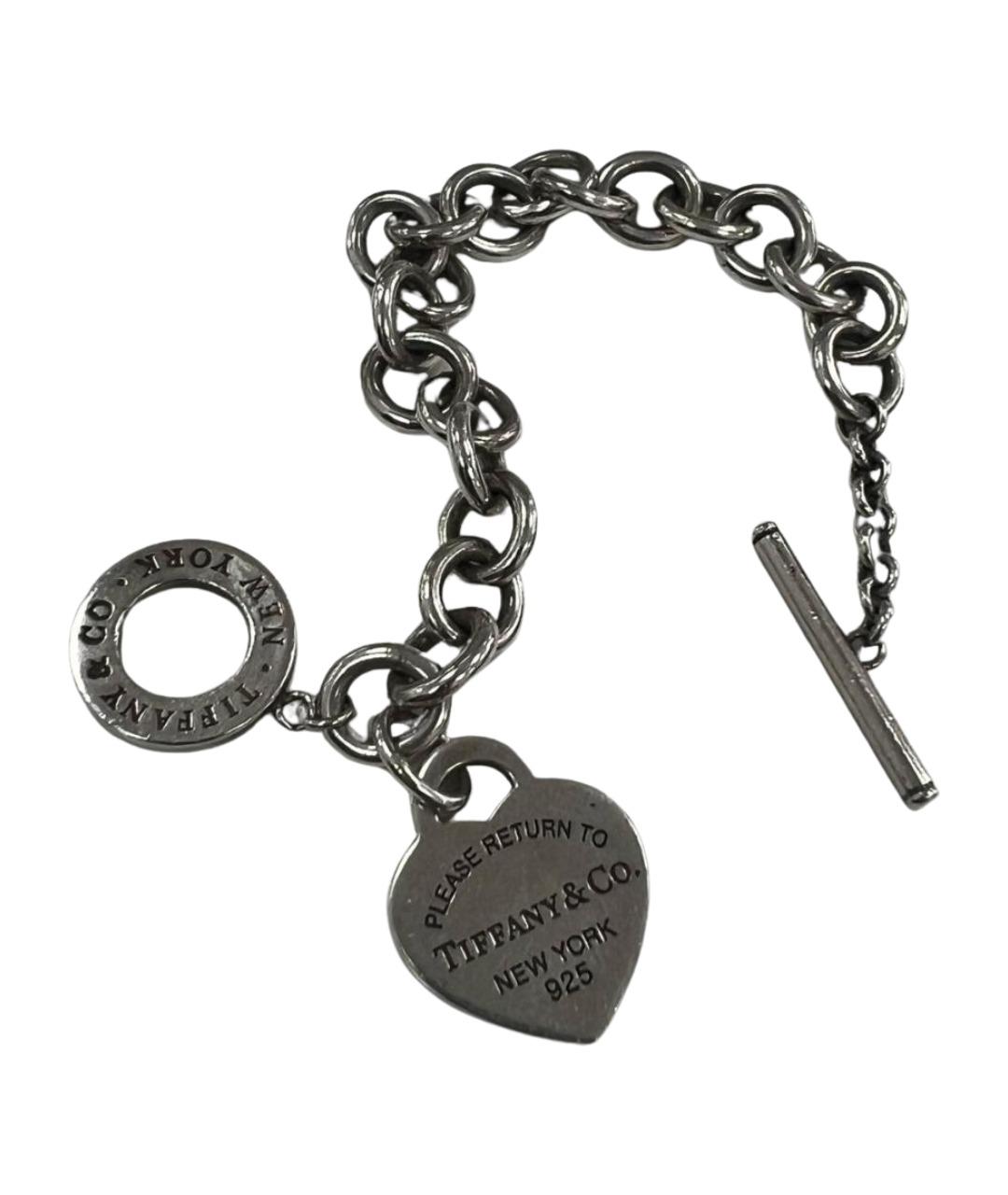 TIFFANY&CO Серебрянный серебряный браслет, фото 1