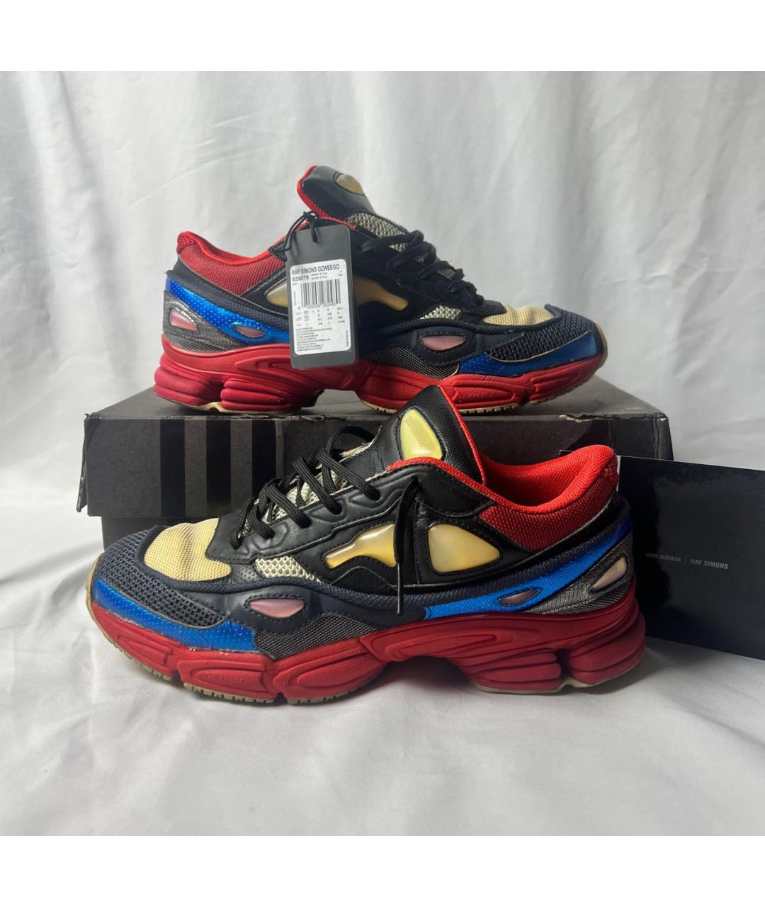 ADIDAS X RAF SIMONS Мульти низкие кроссовки / кеды, фото 4