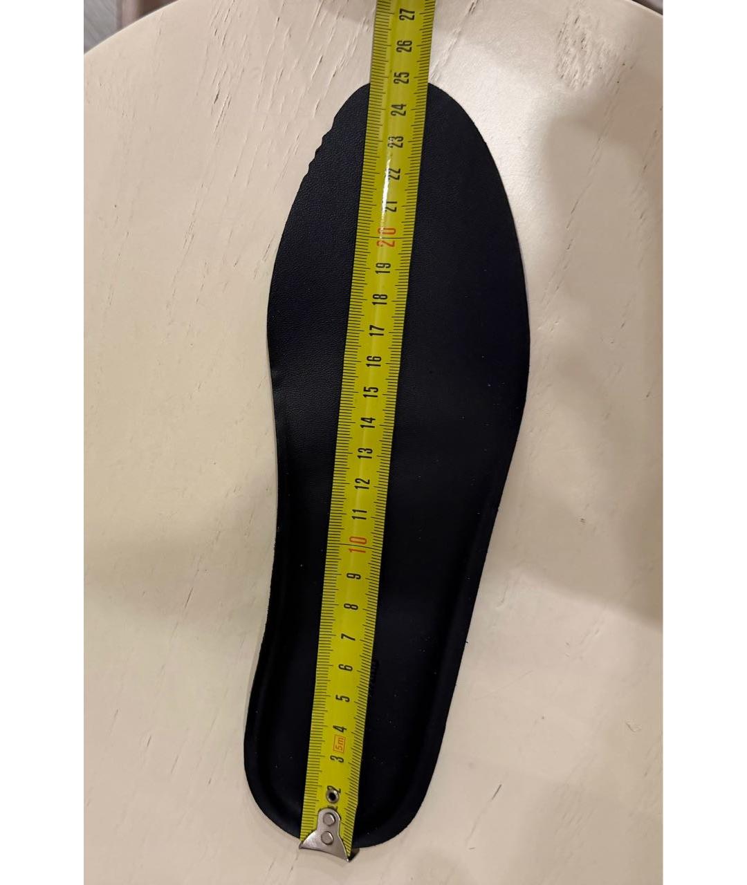 HERMES Черные текстильные кроссовки, фото 5