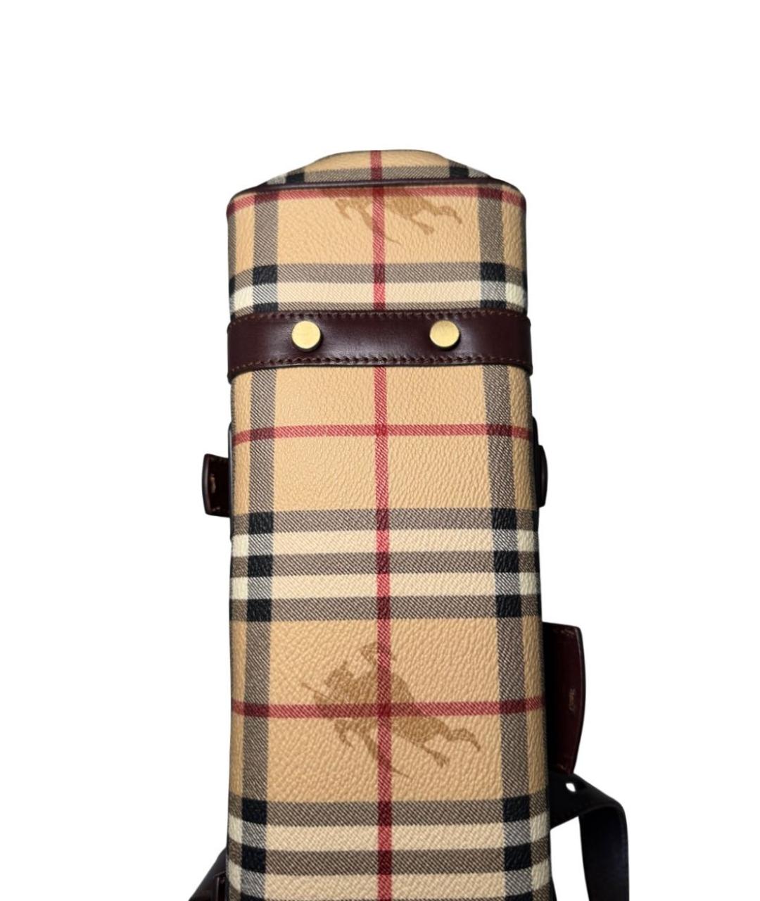 BURBERRY Мульти кожаная сумка с короткими ручками, фото 5