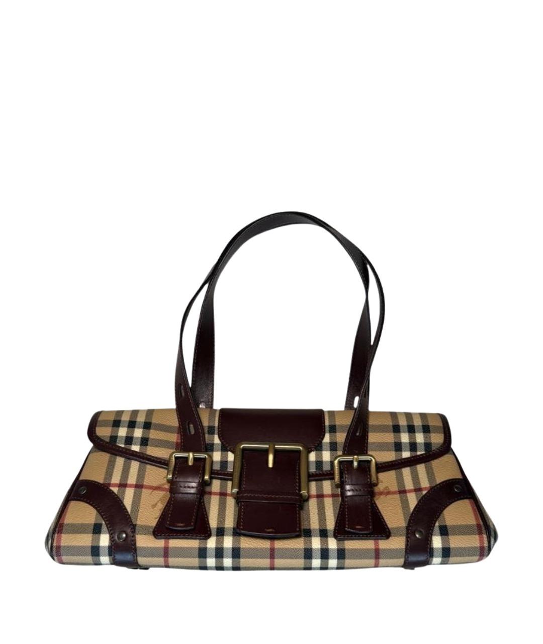 BURBERRY Мульти кожаная сумка с короткими ручками, фото 1