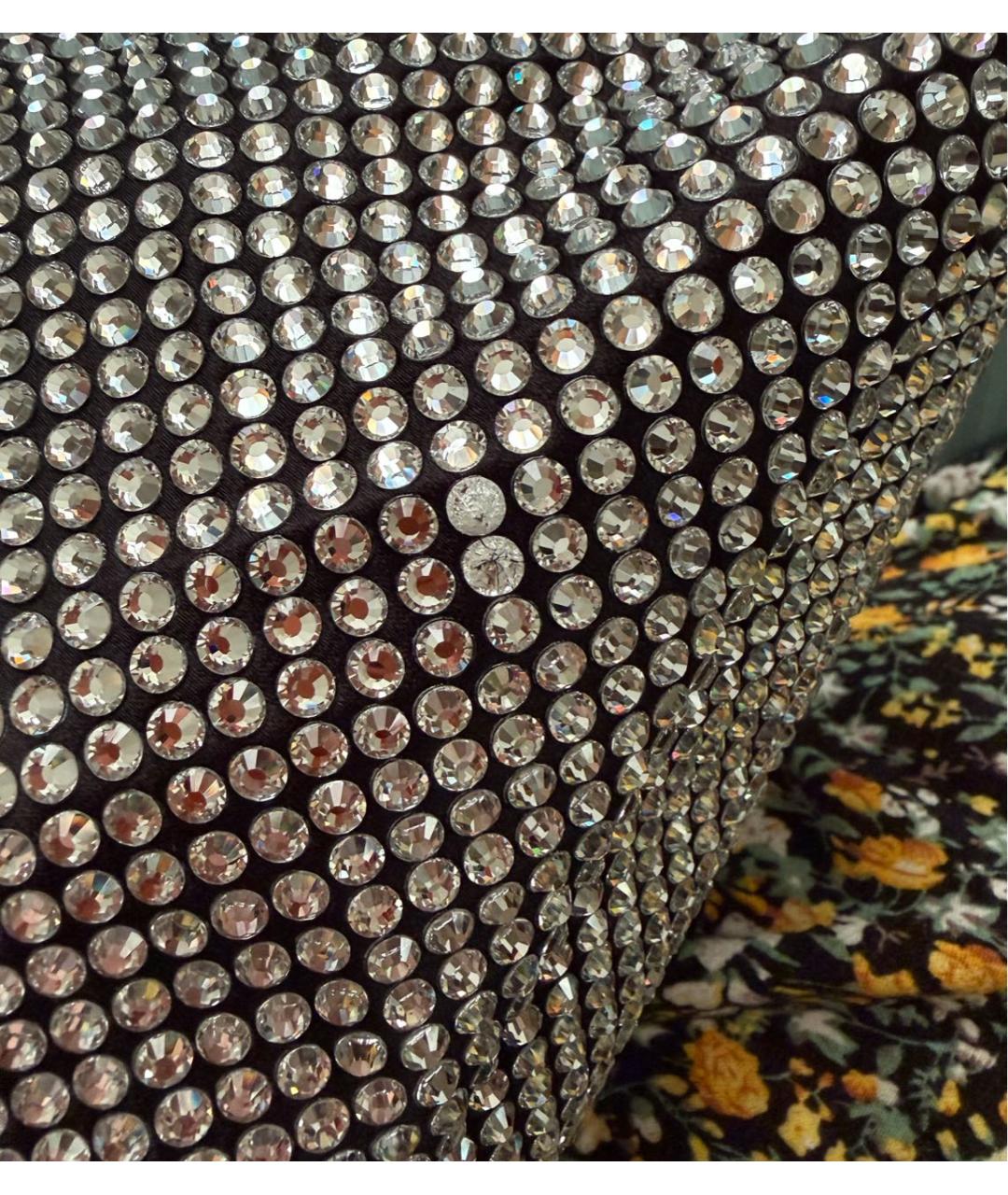 PRADA Черная тканевая сумка с короткими ручками, фото 5