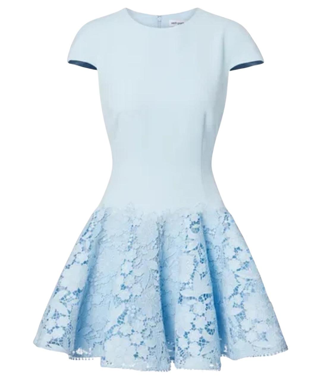 SELF-PORTRAIT Голубое повседневное платье, фото 1